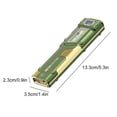 thumbnail image 2 of Rechargeable Pocket Flashlight, 1200 Lumens UV & Red Light, Waterproof COB Side Light, Clip-on Flat Design for Camping, Emergency, EDC, 2 of 7
