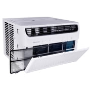 Hisense 8000 BTU 115V 350 Sq. Ft. Window Inverter Air Conditioner, White, AAW08TW26