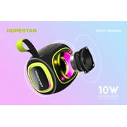 Hopestar Series Party Box Mini 10W Wireless Bluetooth Speaker with LED Lights