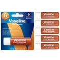 thumbnail image 1 of Bálsamo labial Vaseline Lip Therapy, manteca de cacao, paquete de 6, 1 of 9