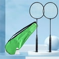thumbnail image 4 of 1Pair Light Weight Badminton Racket Shuttlecocks Racquet Professional Badminton Rackets for Adults Kids Players, 4 of 9