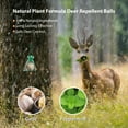 Homsor Deer Repellent 10 OIF8 Pack Peppermint Oil Deer Scram Deer