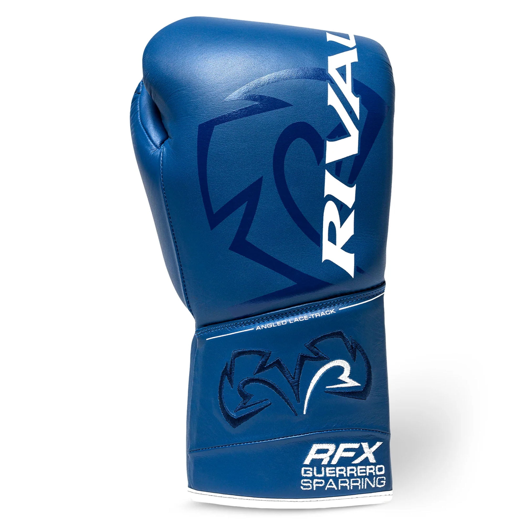 Rival Boxing RFX-Guerrero SF-H Lace-Up Sparring Gloves - 20 oz. - Blue