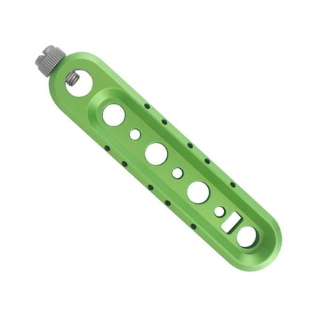 BIBABLYKE Aluminum Alloys Fly Tying Tool Organizers Rod Machined for Stem AttachmentsPrecisions Fly Tying Vise Tool Caddies