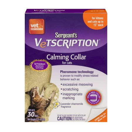 Sergeant S Vetscription Settle Down Pheromone Dog Collar Sergeant S Vetscription Settle Down Pheromone Dog Collar