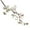 White, variant on VerPetridure Plum Blossom Artificial Flower Fake Flower White Artificial Silk Fake Flowers Plum Blossom Floral Wedding Bouquet Party Decor WH