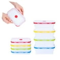 thumbnail image 1 of Recipientes de silicona plegables ECOBERI, 27 oz, 4 unidades, 1 of 7