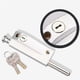 thumbnail image 5 of Sliding Door Lock for Window Glass Patio Doors Silver Auxiliary Security Lock Glass Door Lock Mortis Edition 0708, 5 of 5