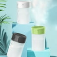 thumbnail image 3 of Small Humidifier Plant 360ml USB Cute Car Bedroom Humidifier Suitable For Travel Office With Night Light Automatic Shutdown Elegant white, 3 of 9