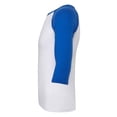 thumbnail image 3 of Bella + Canvas  Adult Triblend 3/4 Sleeve Baseball T-Shirt, 3 of 4