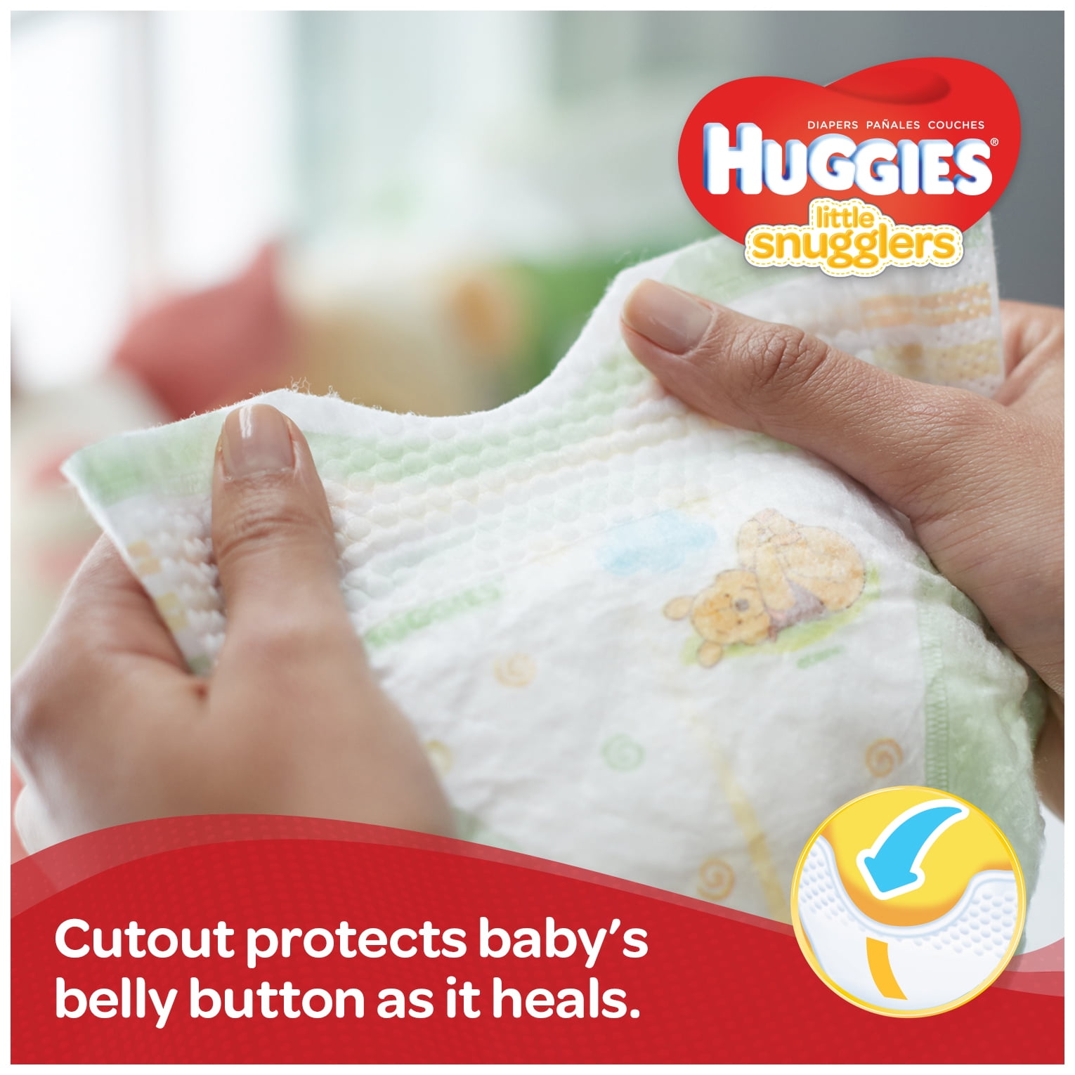 HUGGIES Little Snugglers Diapers Size 1, 35 Diapers