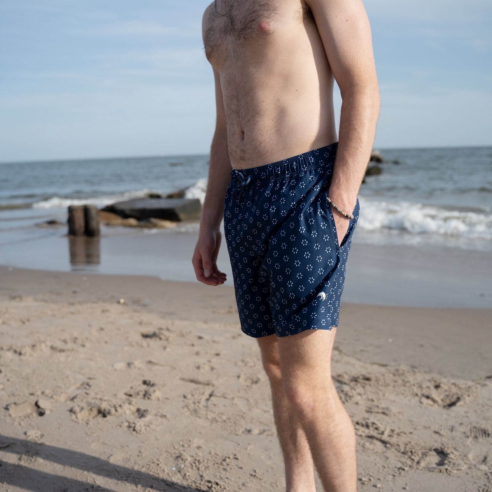 Mens 2 Pack Swim Trunks with Compression Liner Anti Chafing 7 inch inseam Stretch Quick Dry Swim Shorts with Phone Pocket