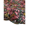 thumbnail image 6 of Allegra K Women's Peasant Elastic Waist A-Line Printed Midi Skirt, 6 of 6