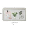 thumbnail image 2 of Cadre De Clip De Collage Mdf Avec Des Fausses Plantes 4X6, 2 of 4
