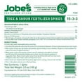 Jobe's 02010 Tree & Shrub Spikes, 1533, 5Pk. Quantity 32