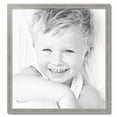 thumbnail image 2 of ArtToFrames 30" x 32" Classic Silver Picture Frame, 30x32 inch Silver Wood Poster Frame (WOM-4926), 2 of 7