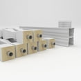 thumbnail image 6 of Ekena Millwork 42"H x 4'L Fiberthane Arcadian Unassembled Balustrade Railing Kit, Style A (7 3/8" On-Center Spacing to Pass 4" Sphere Code), 6 of 6