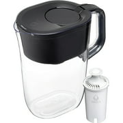 Brita Large 10 Cup Black Tahoe Water Filter Pitcher with 1 Standard Filter, Made Without BPA
