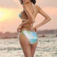 thumbnail image 5 of FREEAMG Sparkling Fireworks American Flag Sexy Two Piece Bikini Swimsuit Swimwear for Women, 5 of 6