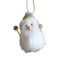 thumbnail image 3 of MXTPOV Exquisite Christmas Decorations for Christmas Tree, Plush Santa Claus Ornaments Hanging for Backpack Party Car Home Decor, White, 3 of 6