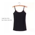 thumbnail image 4 of Chaleco de color sólido para mujer Correa de espagueti Slim Fit Casual camisola sin mangas Abanopi Blanco, 4 of 7