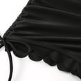 thumbnail image 4 of SIEYIO Women Drawstring Swim Shorts Bathing Suit Bottoms Quick Drying Swimsuit Bottoms, 4 of 10
