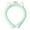 Green GN, variant on Xecvkr Cool Exercise Neck Ring Sleeping Pad Pillow Mat Cold Gel TPU Fast Freeze Headache Relief Hot Flash Cooling 200ml 28cm 1pc