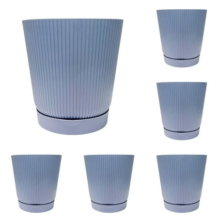 

Small Flower Pot Thickened Small Pot With Tray Garden Breathable Pot Flower Stands for Indoor Modern Shelving Unit Small Flower Bulk Ceramic Cement Flower for Indoor Flower Stands for Indoor