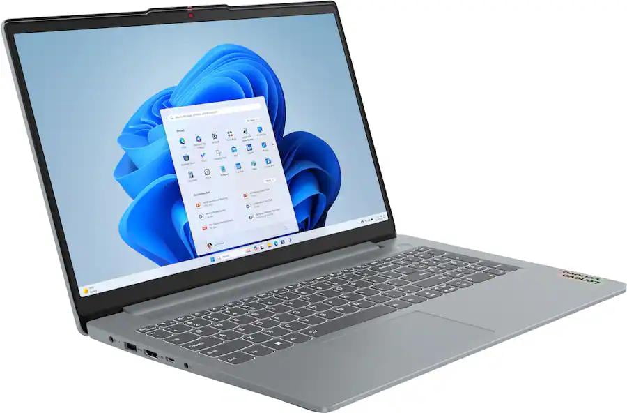 Lenovo - IdeaPad Slim 3i 15.6" Full HD Laptop - Intel Processor N150 2024- 8GB Memory - 128GB UFS - Arctic Grey