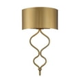 thumbnail image 3 of Warm Brass LED Wall Sconce from the Como Collection, 3 of 5