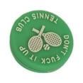 thumbnail image 1 of Amortiguador de tenis WOBBLO, recordatorio picante/agresivo para mantenerte concentrado en tu juego de tenis, amortiguador de vibraciones divertido para raqueta de tenis, amortiguador para cuerdas de, 1 of 7