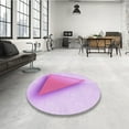 thumbnail image 3 of Ahgly Company Indoor Rectangle Patterned Blossom Pink Area Rugs, 4' x 6', 3 of 6