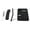 Black, variant on NFTIGB Corded Landline Phone 4 Levels Volume and 5 Levels LCD Brightness Adjustable Caller ID HD 16 Bit Display English Corded Telephone for Home Office Black 10 inches / 25.4 cm[cite: 1]