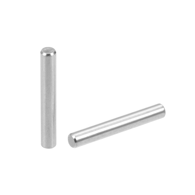 Pasador 4 mm x 28 mm, Clavijas de Acero Inoxidable 304, Estantes de Apoyo, Tono Plateado 50 Piezas