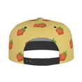 thumbnail image 4 of Fotbe Hand Drawn Strawberry Flat Bill Visor Cap Classic Snapback Hat Polyester Foam Trucker Hat Trucker Cap Adjustable Baseball Cap, 4 of 9