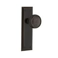 thumbnail image 2 of Nostalgic Warehouse Nykcra_Prv_234_Nk Craftsman Solid Brass Privacy Door Knob Set - Nickel, 2 of 5