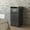 Black, variant on Emma + Oliver Wood Tray Top Receptacle in Black