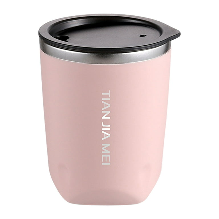 10 oz Stainless Steel Vacuum Insulated Tumbler - Coffee Travel Mug Spill Proof with Lid - Thermos Cup for Keep Hot/Ice Coffee,Tea and Beer, Size: 300