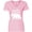 AD-Pink, variant on Inktastic Auntie Bear in White Women's V-Neck T-Shirt