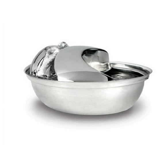 Pioneer Pet Stainless Steel Fountain Raindrop Design