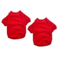 thumbnail image 1 of Bienvenido 2 piezas Ropa para perros Sudadera con capucha Otoño e Invierno Cachemira Color sólido Sudadera con capucha cálida, 1 of 5