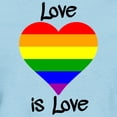 thumbnail image 3 of CafePress - Love Is Love T Shirt - Women's Classic T-Shirt, 3 of 4