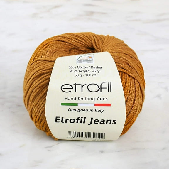 Etrofil Jeans Knitting Yarn, Cinnamon - 047