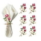 thumbnail image 3 of Servilleta rosa servilleta de aleación anillos para servilletas decoraciones de mesa servilleta de flores servilleta rosa anillos para servilletas de aleación anillos para ANGGREK Otros, 3 of 7
