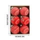 thumbnail image 2 of Bolas de Navidad, Adornos para Árbol de Navidad, Adornos Colgantes, Decoraciones Navideñas Coloridas, Bolas de Navidad, 6 Piezas, 2 of 2