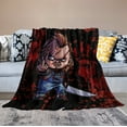 thumbnail image 6 of Chucky Horror Movie Super Soft Flannel Blanket Lightweight Air Conditioning Blanket Comfortable Quilt for Adults Kids, 6 of 8