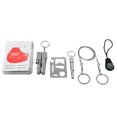 thumbnail image 3 of Kit de Survie d'Urgence, Kit de Survie Utile Facile à Ranger pour la Chasse pour la Randonnée pour les Explorateurs en Plein Air, 3 of 8