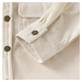 thumbnail image 6 of LYMAYTER Kids Boys Long Sleeve Shirt Toddler Collared Button Down Casual Shirt Fall Outfits 2-7Y, 6 of 8