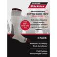 thumbnail image 6 of Genuine Dickies Cotton Thermal Crew, 3 Pack, Shoe Size 6-12, 6 of 6