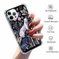 thumbnail image 2 of White Ermine Case for iPhone 14 Pro Max,Aesthetic Art Design Pattern Soft TPU Bumper Case Cover, 2 of 5